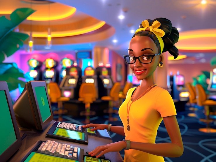 Tampilan antarmuka live casino aethersx2 di smartphone dengan meja roulette dealer langsung